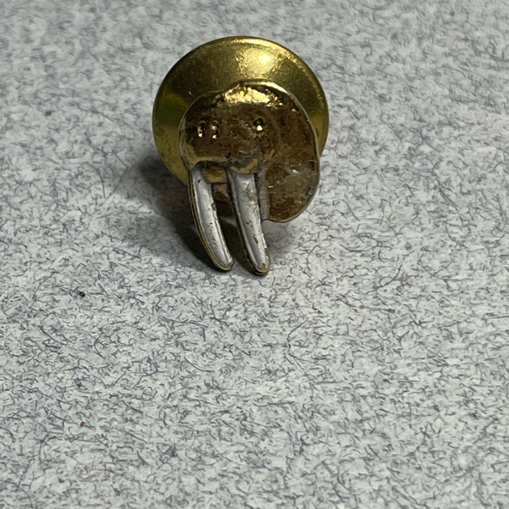 Compliments of the State of the Alaska Walrus Tac Lapel Pin Vintage